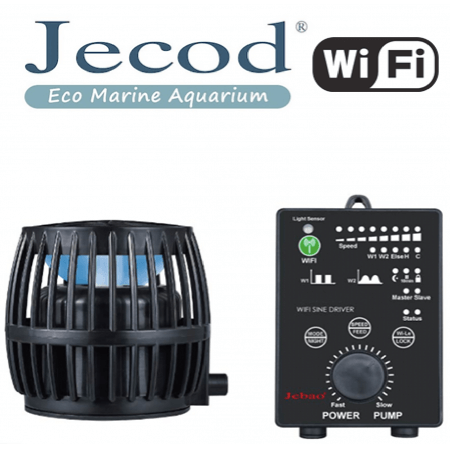 Jecod DW-5 + Wi-FI controller (Stromingspomp/wavemaker) 