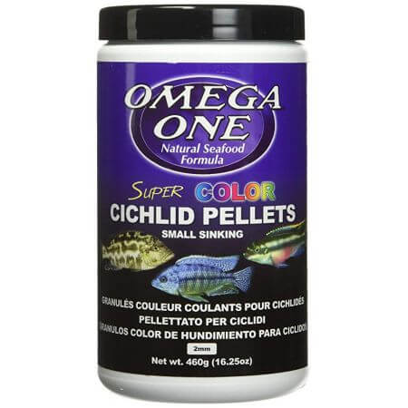 Omega One Small Cichlid Pellets 4.2oz (119Gr.)