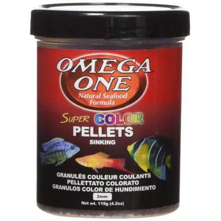 Omega One Super Color Pellets Sinking 4.2oz (119Gr.)