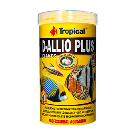 Tropical D-Allio Plus - 100ml. Medicinaal vlokvoer